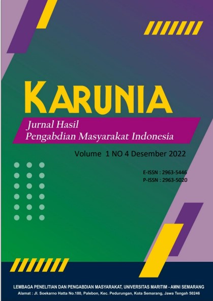 					View Vol. 3 No. 4 (2024): Desember : Jurnal Hasil Pengabdian Masyarakat Indonesia
				