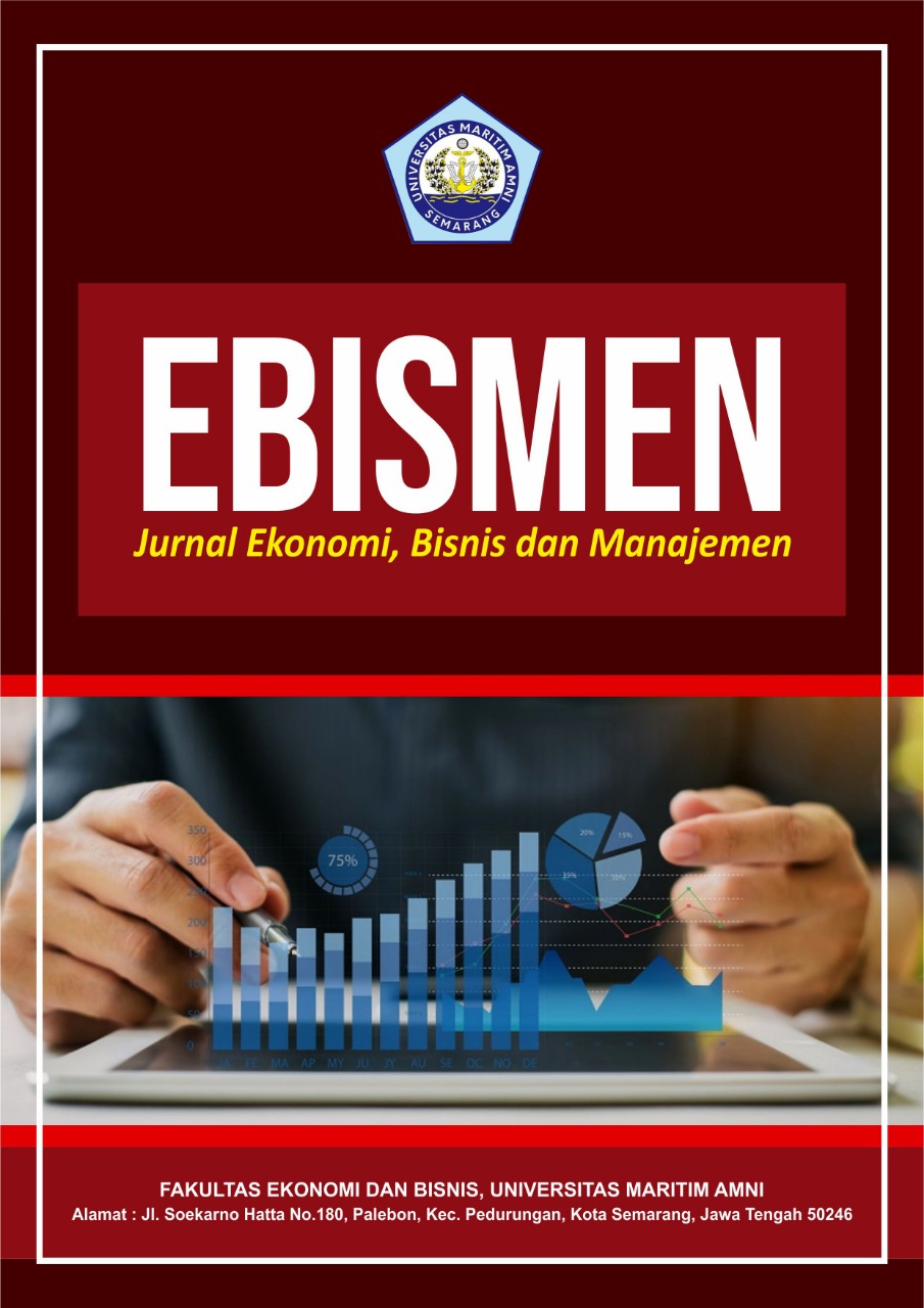 					View Vol. 3 No. 3 (2024): September : Jurnal Ekonomi, Bisnis dan Manajemen (EBISMEN)
				