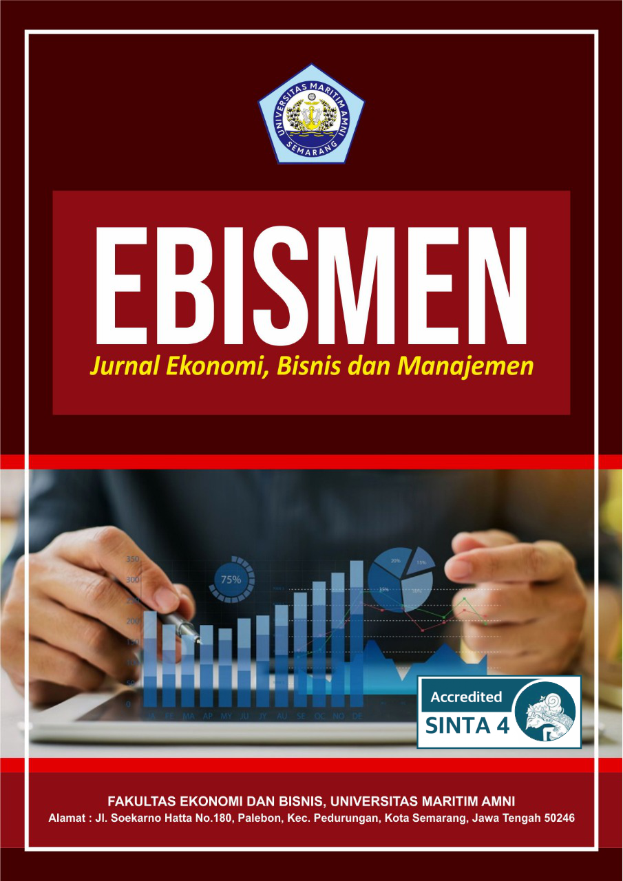 					View Vol. 5 No. 2 (2026): Jurnal Ekonomi, Bisnis dan Manajemen (EBISMEN) - In Press
				