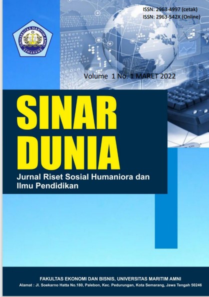 					View Vol. 3 No. 3 (2024): September : Jurnal Riset Sosial Humaniora dan Ilmu Pendidikan
				